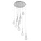Et2 Larmes LED 9-Light 22.75" Wide Polished Chrome Pendant Light E20515-18PC - alternate 1